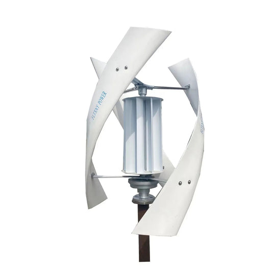 5000W 48V Vertical Axis Wind Turbine Generator With Mppt Controller Off Grid System Home Use Low Noise Homeuse